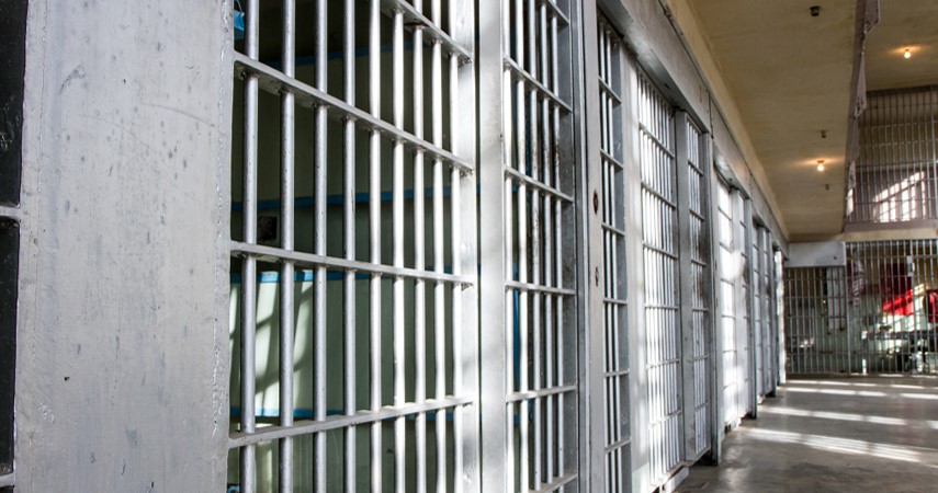 stock photo of jail bars