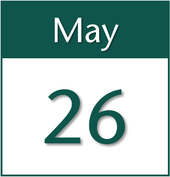May 26